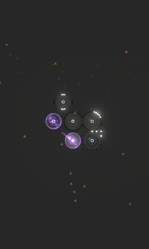Color Flow: Arcade Puzzles Asymetrical Level 1 Before